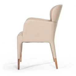 VIG Dining Room Modrest Ogden - Modern Rosegold Dining Armchair