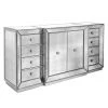 Best Master Furniture Omni Mirrored 6 Drawer Dresser