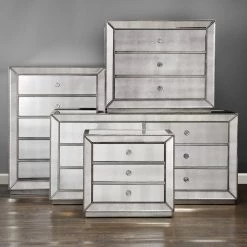 Best Master Furniture Omni Mirrored Dresser