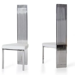 VIG Modrest Elise Modern White Leatherette Dining Chair