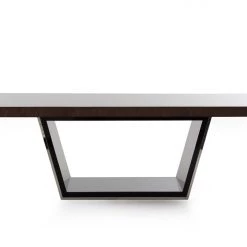 VIG Modrest Christa Modern Ebony High Gloss Dining Table By Hollywood Glam
