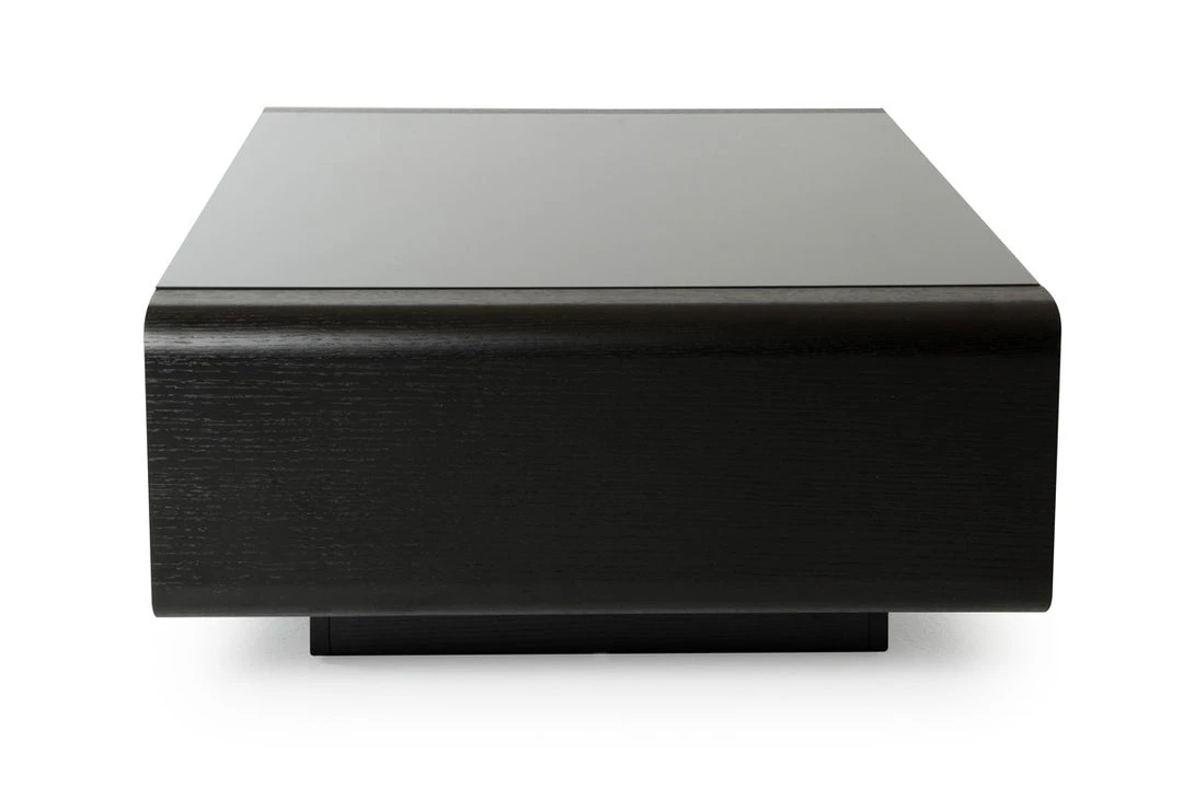VIG Living Room Modrest Lignite - Modern Black Oak Coffee Table