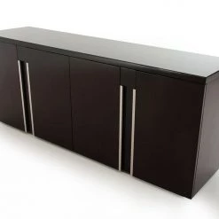 VIG Living Room Modrest Christa Modern Ebony High Gloss Buffet