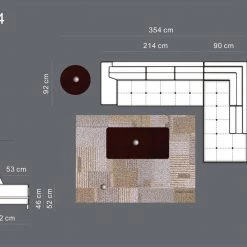 VIG Divani Casa Vanity - Modern White Leather Right Facing Sectional Sofa