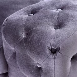 VIG Divani Casa Trisha Modern Grey Fabric Sofa Set Living Room