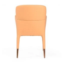 VIG Dining Room Modrest Ogden - Modern Rosegold Dining Armchair