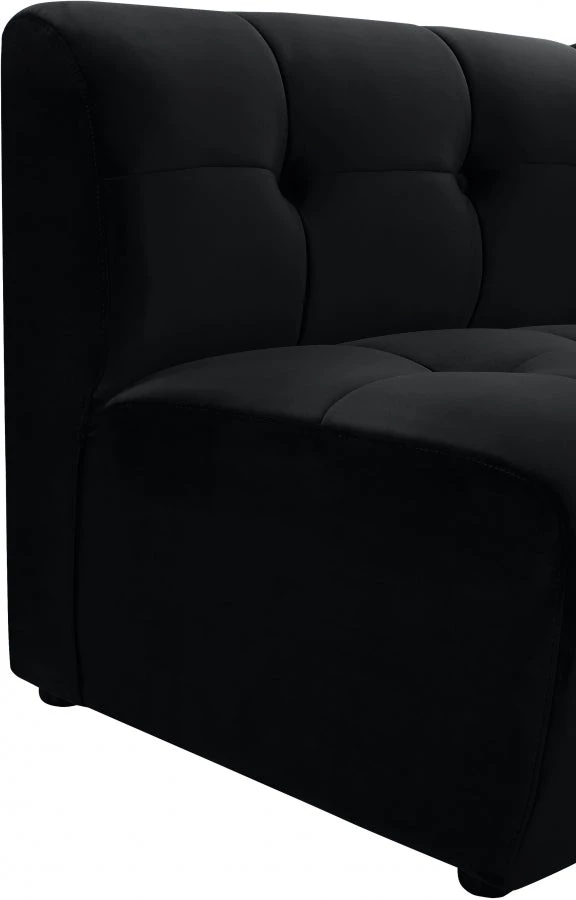 Meridian Furniture Living Room Limitless Modular Velvet Chair