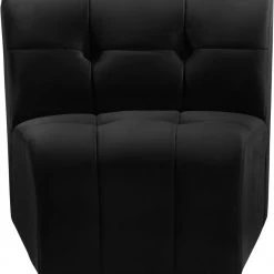 Meridian Furniture Living Room Limitless Modular Velvet Chair
