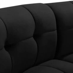 Meridian Furniture Limitless Modular Velvet 10 Piece Sectional Living Room