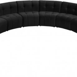 Meridian Furniture Limitless Modular Velvet 12 Piece Sectional