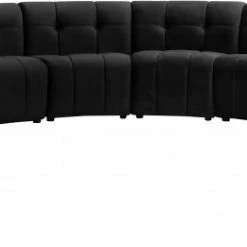 Meridian Furniture Limitless Modular Velvet 12 Piece Sectional
