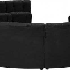 Meridian Furniture Limitless Modular Velvet 14 Piece Sectional