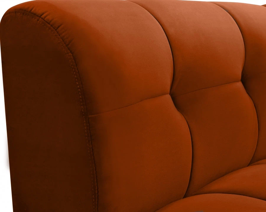 Meridian Furniture Living Room Limitless Modular Velvet Chair