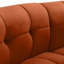 Meridian Furniture Limitless Modular Velvet 9 Piece Sectional Living Room