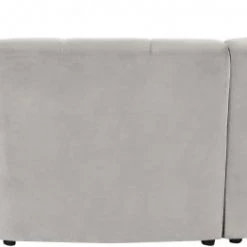 Meridian Furniture Limitless Modular Velvet 5 Piece Sectional