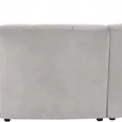 Meridian Furniture Limitless Modular Velvet 7 Piece Sectional Living Room