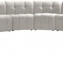 Meridian Furniture Limitless Modular Velvet 12 Piece Sectional