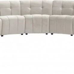 Meridian Furniture Limitless Modular Velvet 13 Piece Sectional