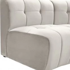 Meridian Furniture Limitless Modular Velvet 14 Piece Sectional