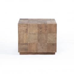 Four Hands Avignon Cube Coffee Table-Untouched Elm