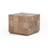 Four Hands Avignon Cube Coffee Table-Untouched Elm