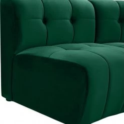 Meridian Furniture Limitless Modular Velvet 12 Piece Sectional