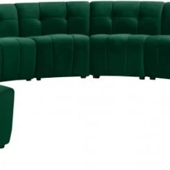 Meridian Furniture Limitless Modular Velvet 13 Piece Sectional