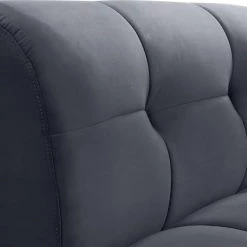 Meridian Furniture Living Room Limitless Modular Velvet Chair