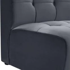 Meridian Furniture Living Room Limitless Modular Velvet Chair
