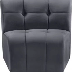 Meridian Furniture Living Room Limitless Modular Velvet Chair