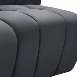 Meridian Furniture Living Room Limitless Modular Velvet 2 Piece Loveseat