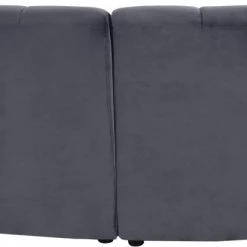 Meridian Furniture Living Room Limitless Modular Velvet 2 Piece Loveseat