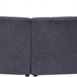 Meridian Furniture Limitless Modular Velvet 8 Piece Sectional Living Room