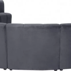 Meridian Furniture Limitless Modular Velvet 11 Piece Sectional