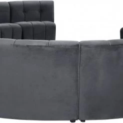Meridian Furniture Limitless Modular Velvet 14 Piece Sectional
