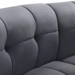 Meridian Furniture Limitless Modular Velvet 14 Piece Sectional