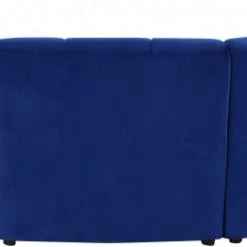 Meridian Furniture Limitless Modular Velvet 5 Piece Sectional