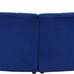 Meridian Furniture Living Room Limitless Modular Velvet 6 Piece Sectional