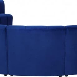 Meridian Furniture Limitless Modular Velvet 11 Piece Sectional