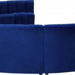 Meridian Furniture Limitless Modular Velvet 13 Piece Sectional