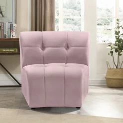 Meridian Furniture Living Room Limitless Modular Velvet Chair