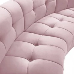 Meridian Furniture Living Room Limitless Modular Velvet 2 Piece Loveseat