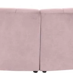 Meridian Furniture Limitless Modular Velvet 4 Piece Sectional Living Room