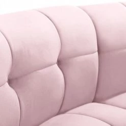 Meridian Furniture Limitless Modular Velvet 5 Piece Sectional