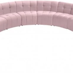 Meridian Furniture Limitless Modular Velvet 12 Piece Sectional