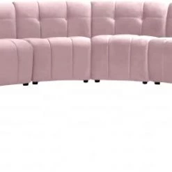 Meridian Furniture Limitless Modular Velvet 12 Piece Sectional