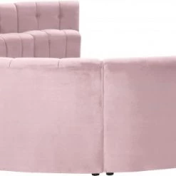 Meridian Furniture Limitless Modular Velvet 13 Piece Sectional