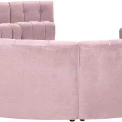 Meridian Furniture Limitless Modular Velvet 14 Piece Sectional