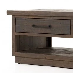 Four Hands Edgemont Coffee Table-Light Carbon