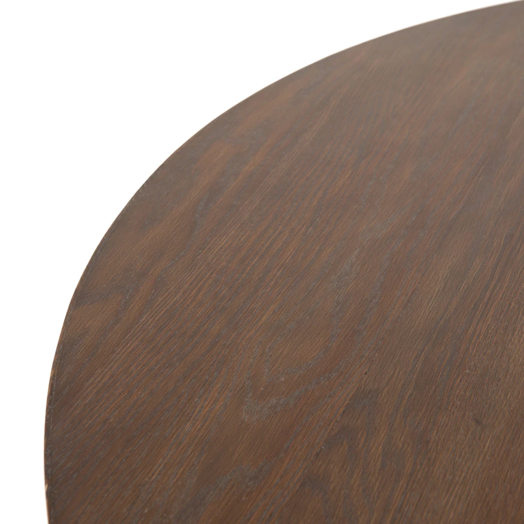 Four Hands Hewitt 59" Round Dining Table-Acorn